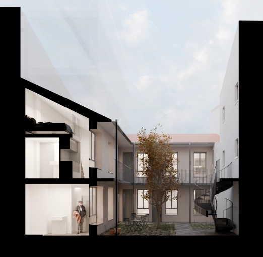 Mise aux normes, Résidentiel collectif, Rénovation, Étude de faisabilité, Réhabilitation, Rénovation énergétique, Plan, Permis de construire, Suivi de chantier, Conseil, Diagnostic, Déclaration de travaux