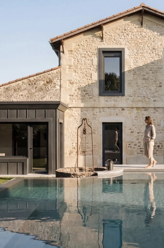 Transformation, Surélévation, Terrasse, Maison individuelle, Rénovation, Maison de ville, Piscine, Extension, Étude de faisabilité, Plan, Permis de construire, Suivi de chantier, Conseil, Visite conseil avant achat, Déclaration de travaux