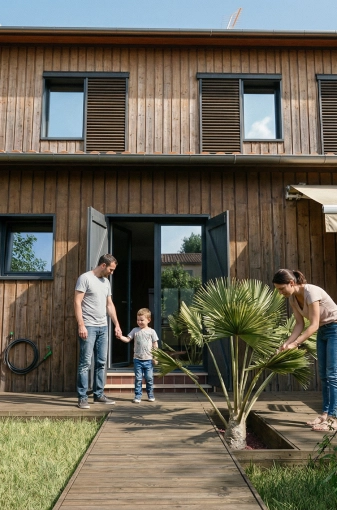 Transformation, Surélévation, Terrasse, Maison individuelle, Rénovation, Maison de ville, Extension, Étude de faisabilité, Réhabilitation, Plan, Permis de construire, Conseil, Déclaration de travaux