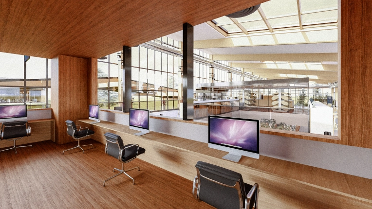 Bâtiment professionnel, Bureau, Construction neuve, Plan, Conseil