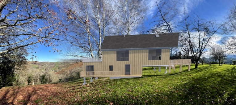 Maison individuelle, Maison passive / écologique, Chalet / Maison en bois, Construction neuve, Plan, Permis de construire, Conseil