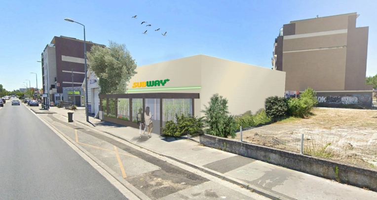 Bâtiment professionnel, Construction neuve, Plan, Permis de construire