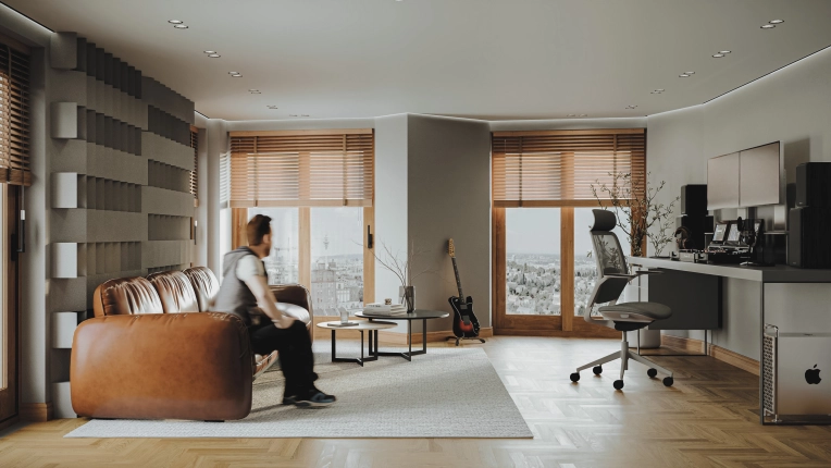 Bâtiment professionnel, Bureau, Architecture d’intérieur, Construction neuve, Étude de faisabilité, Plan, Permis de construire, Suivi de chantier, Conseil