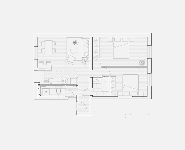 Appartement, Rénovation, Plan, Suivi de chantier