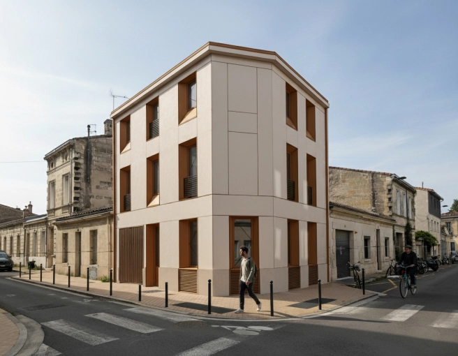 Maison individuelle, Maison de ville, Construction neuve, Plan, Permis de construire