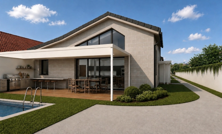 Transformation, Maison individuelle, Permis de construire