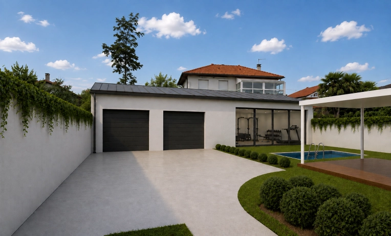 Transformation, Maison individuelle, Permis de construire