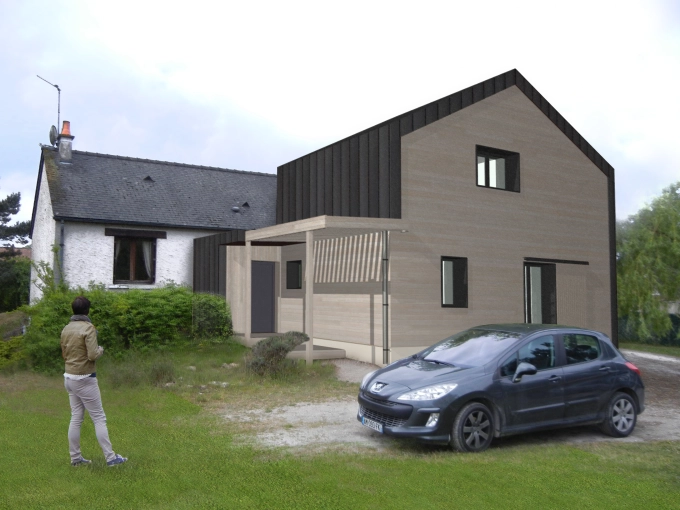 Transformation, Maison individuelle, Maison passive / écologique, Extension, Construction neuve, Plan, Permis de construire, Conseil