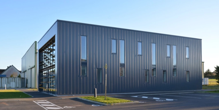 Bâtiment professionnel, Bureau, Bâtiment industriel, Construction neuve, Plan, Permis de construire
