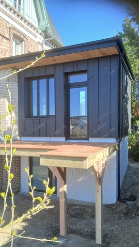 Maison individuelle, Extension, Étude de faisabilité, Plan, Permis de construire, Suivi de chantier, Conseil