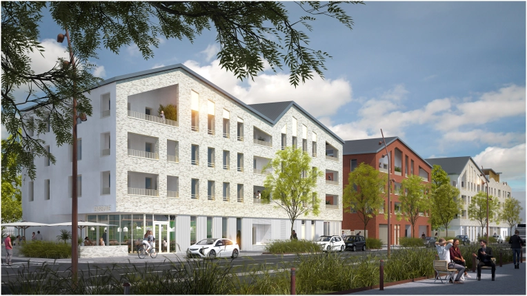 Résidentiel collectif, Construction neuve, Plan, Permis de construire